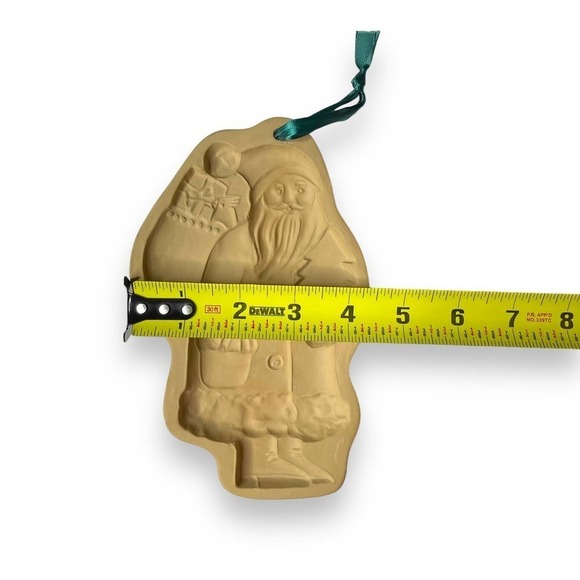 Vintage Brown Bag Cookie Art 1983 Santa Craft Cookie Mold Collectible - Picture 5 of 5